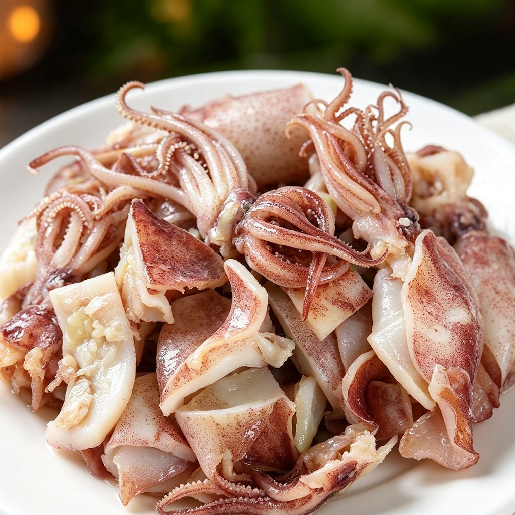 Fresh Tender Whole Baby Squid