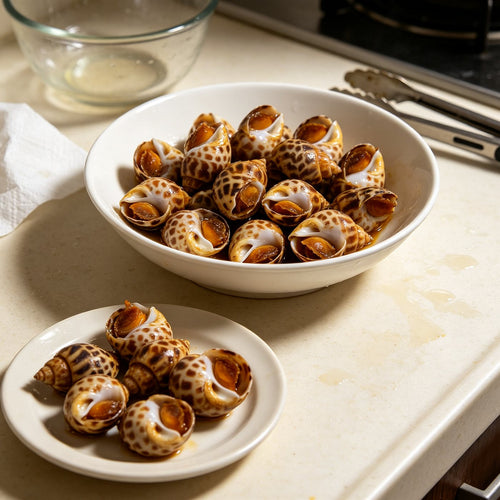 Fresh Spotted Sea Snails Delicacy